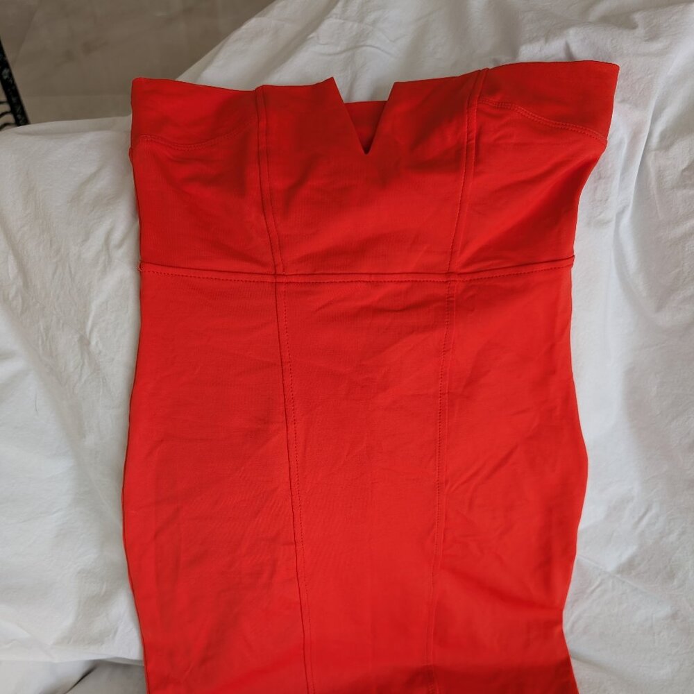 David Lerner bodycon mini dress, strapless, Size Small